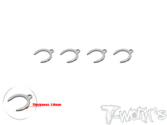 TO-346-A	Stainless Steel Front Upper Arm Adjust Camber Spacer 0.5mm/1mm/2mm ( 4pcs. )(For Infinity IFB8)