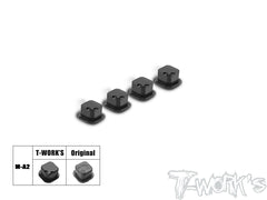 TO-347-M-A   CNC Machined Delrin Arm Mount Insert ( For Mugen MBX8R A & B Mount ) Type A/B/C 4pcs.