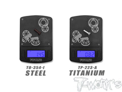 TP-223    64 Titanium King Pin S/L  ( Kyosho MP11 ) 2pcs.
