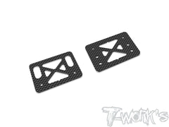 TO-354-N	One Piece Graphite Rear Wing Stay Reinforcement And Heightening Plate ( For Kyosho MP11 )