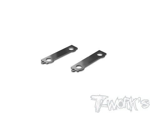 TO-354-Q   Stainless Steel Middle Gear Lower Block Spacer 1.0mm ( For Kyosho MP11 )
