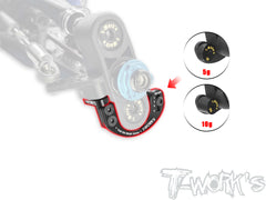 TO-358-AE   Front Hub Weight System ( For Team Associated RC8 B4.1/B4/T4 )  Can't use 16 Degress KPI