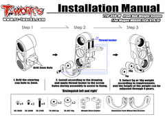 TO-358-M     Front Hub Weight System ( For Mugen MBX8R/ECO/8TR/8 )