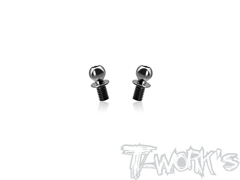 TP-079-J 	 64 Titanium 4.8 x 4.5mm Short head Ball End ( For Yokomo MS2.0)