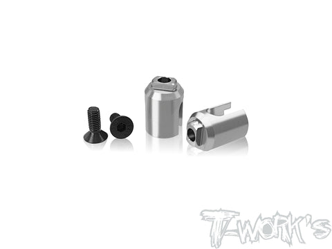 TP-179-A800R  64 Titanium Solid BB Driveshaft Adapters ( For Awesomatix A800R/MMX/A800RR )