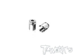 TP-180-X4'26 	 64 Titanium Gear Diff. BB Driveshaft Adapters  ( For Xray X4'26)