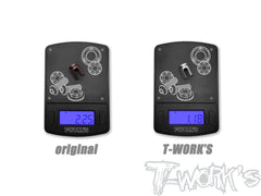 TP-180-X4'26 	 64 Titanium Gear Diff. BB Driveshaft Adapters  ( For Xray X4'26)