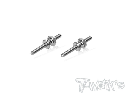 TP-182-B	64 Titanium Front Shock Standoffs M3 ( For Xray GTX8/GTXE8/ XB8 2022/XB8E'25/XB8'25 ) 2pcs.