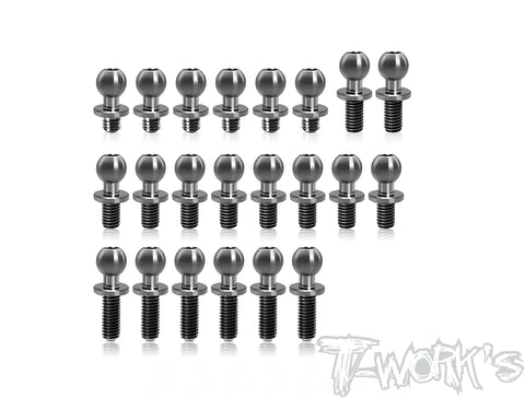 TP-186  64 Titanium Ball End set ( Yokomo MD1.0 )22pcs.