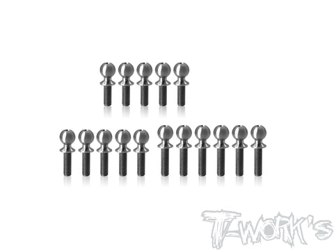 TP-204   64 Titanium Ball End set ( For Yokomo MO2.0 )16pcs.