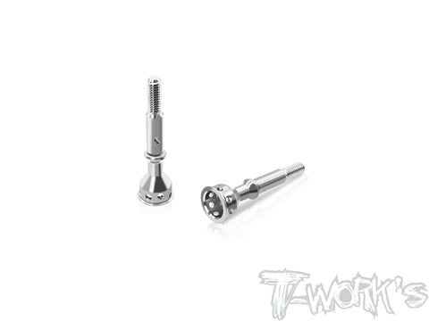 TP-219-22X   64 Titanium CVA Axle ( For TLR 22X AC/DC ）2pcs.