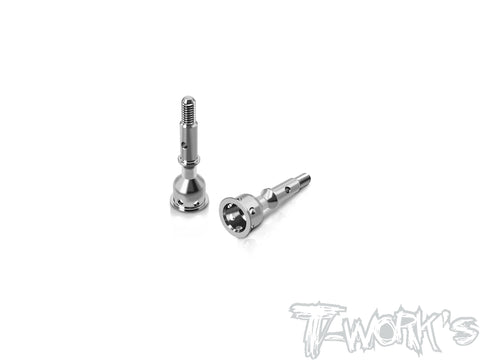 TP-219-MSB1    64 Titanium CVA Axle ( For Mugen MSB1）2pcs.