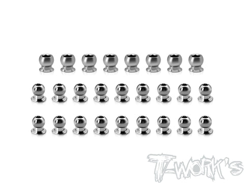 TP-220-TC10-4	64 Titanium Ball set  ( For AXON TC10/4 ) 26pcs.