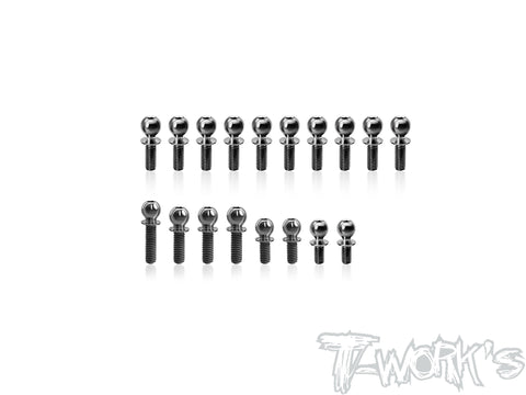 TP-220-XB2C'26	64 Titanium Ball End set  ( For Xray XB2C'26 ) 18pcs.