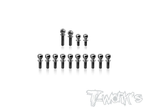 TP-220-XB2D'26	64 Titanium Ball End set  ( For Xray XB2D'26 ) 14pcs.