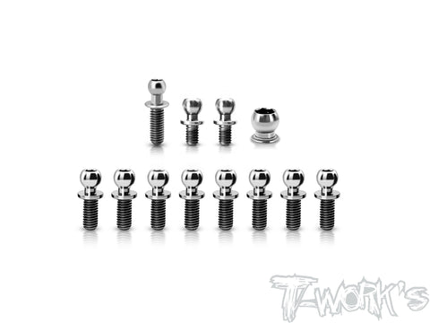 TP-220-XP10 	 64 Titanium Ball End Set ( For Xray XP10/X10'26 )11pcs.