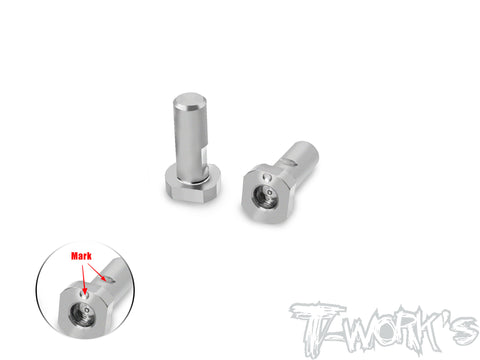 TP-223   64 Titanium King Pin S/L  ( Kyosho MP11 ) 2pcs.