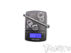 TP-225-B7-69	64 Titanium CVA Drive Shaft 69mm ( For Team Associated RC10 B7） 1pc.