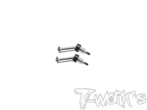 TP-227-B3  64 Titanium CVD Joint Set Use Mini Z Rims ( For Team Associated TC28 ) 2pcs.