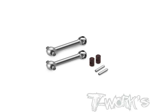 TP-227-D  64 Titanium CVD Shaft  ( For Team Associated TC28 ) 2pcs.