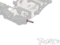 TP-228-B  64 Titanium Front Steering Axle ( For Xpress Pixel Z1 ) 2pcs.