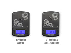 TP-228-B  64 Titanium Front Steering Axle ( For Xpress Pixel Z1 ) 2pcs.