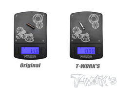 TP-X4-M   64 Titanium Adapter For Gear Diff Outdrive ( For Xray X4'26 ) 2pcs.