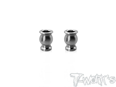 TP-X4-O	64 Titanium Lower Arm Ball Universal 4.9mm With Hex( For Xray X4'26 ) 2pcs.