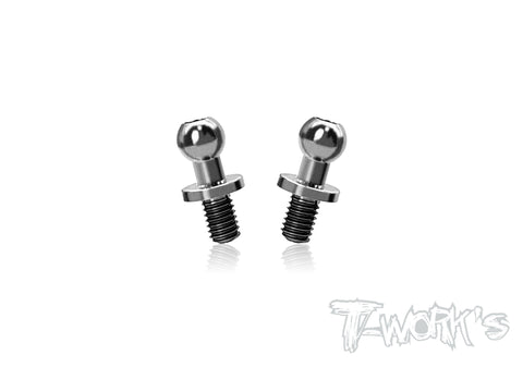TP-Y-SH   64 Titanium 4.3 x 4.4mm Ball End ( For Yokomo ) 2pcs.
