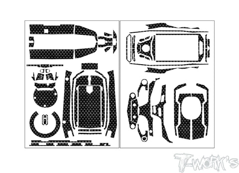 TS-081	  Shiny Graphite Radio Skin Sticker  ( For FLYSKY FS-G11P )