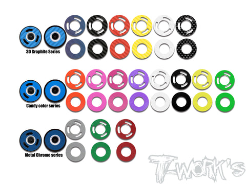 TS-084	3D Graphite AE RC28 Rims Sticker 6set.
