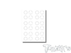 TS-084	3D Graphite AE RC28 Rims Sticker 6set.