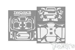 TS-088   3D Graphite Radio Skin Sticker ( For FUTABA T32MZ WC )  6colors