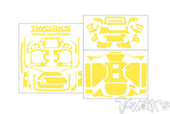 TS-088   3D Graphite Radio Skin Sticker ( For FUTABA T32MZ WC )  6colors