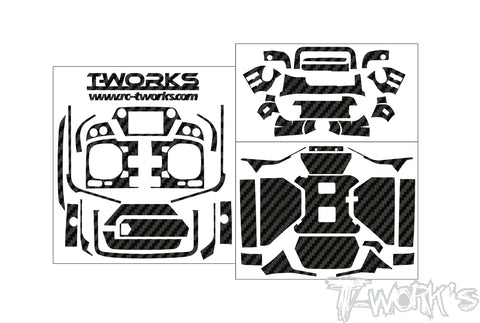 TS-088   3D Graphite Radio Skin Sticker ( For FUTABA T32MZ WC )  6colors