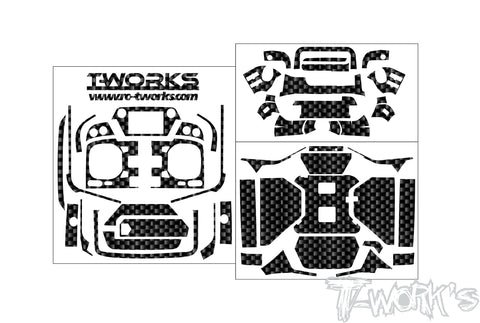 TS-089   Shiny Graphite Sticker ( For FUTABA T32MZ WC )
