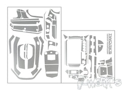 TS-091M	Metal Chrome Radio Skin Sticker ( For Sense S10 ) 4 Colors