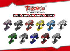 TS-093  3D Graphite Radio Skin Sticker ( For Futaba T10PXR )