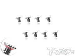 TSS-10DC      3mm x 5/6/8/12mm   110 Degree Countersunk Screw   (8pcs.)