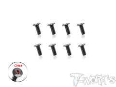 TSS-12DC      3mm x 4/5/6/8/10/12/14/15mm   120 Degree Countersunk Screw 8pcs.
