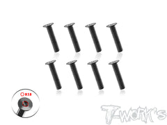 TSS-12DC      3mm x 4/5/6/8/10/12/14/15mm   120 Degree Countersunk Screw 8pcs.