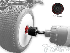 TT-087-17   17mm Alum. Magnetic Nut Driver Attachment