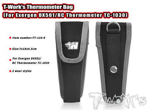 TT-110-E   T-Work's Thermometer Bag   ( Exergen DX501/RC Thermometer TC-1030 )