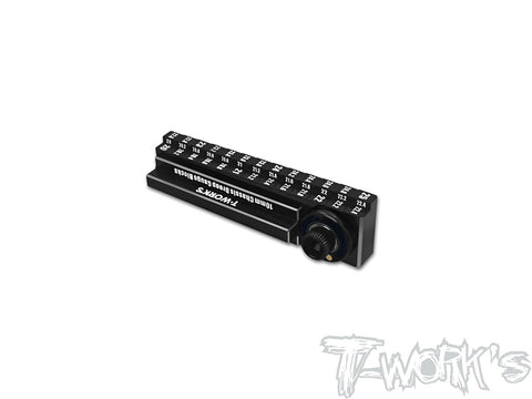 TT-132-V2    T-Work's 1/10 On-road Touring Car Droop Gauge And Bearing Wheel Set