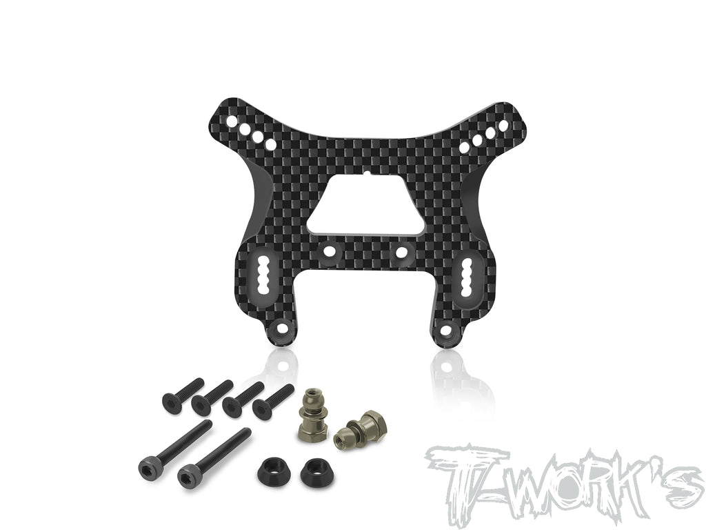 TO-247-X5B  Graphite Front/Rear Shock Tower 5mm With short Standoffs ( For Hong Nor X5B / IX5B )