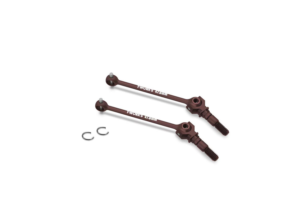 C-X426	Steel CVD Set 47.8mm ( For Xray X4'23/24/25/26 )  2pcs. Use 3.5mm Replacement Cap