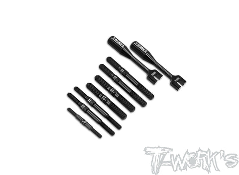 TBB-GTX8'27	64 Titanium Black Coating Set  ( For Xray GTX8 2027)