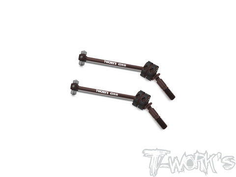 CVB-Mi9	ECS Bearing Drive Shaft 43mm ( For Schumacher Mi9 ) 2pcs.
