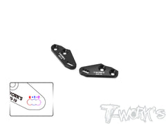 TO-314A-RC8   7075-T6 Alum. Multi-Ackerman Steering Block Plate ( For Team Associated RC8 B4.2/4.1/4/3.2/3.1/T3.2/3.1/4/4.2 & E  )