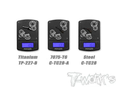 TP-227-B   64 Titanium CVD Joint Set ( For Team Associated TC28 ) 2pcs.
